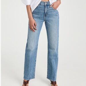 Madewell The Curvy 90’s Straight Crease edition size 27 tall